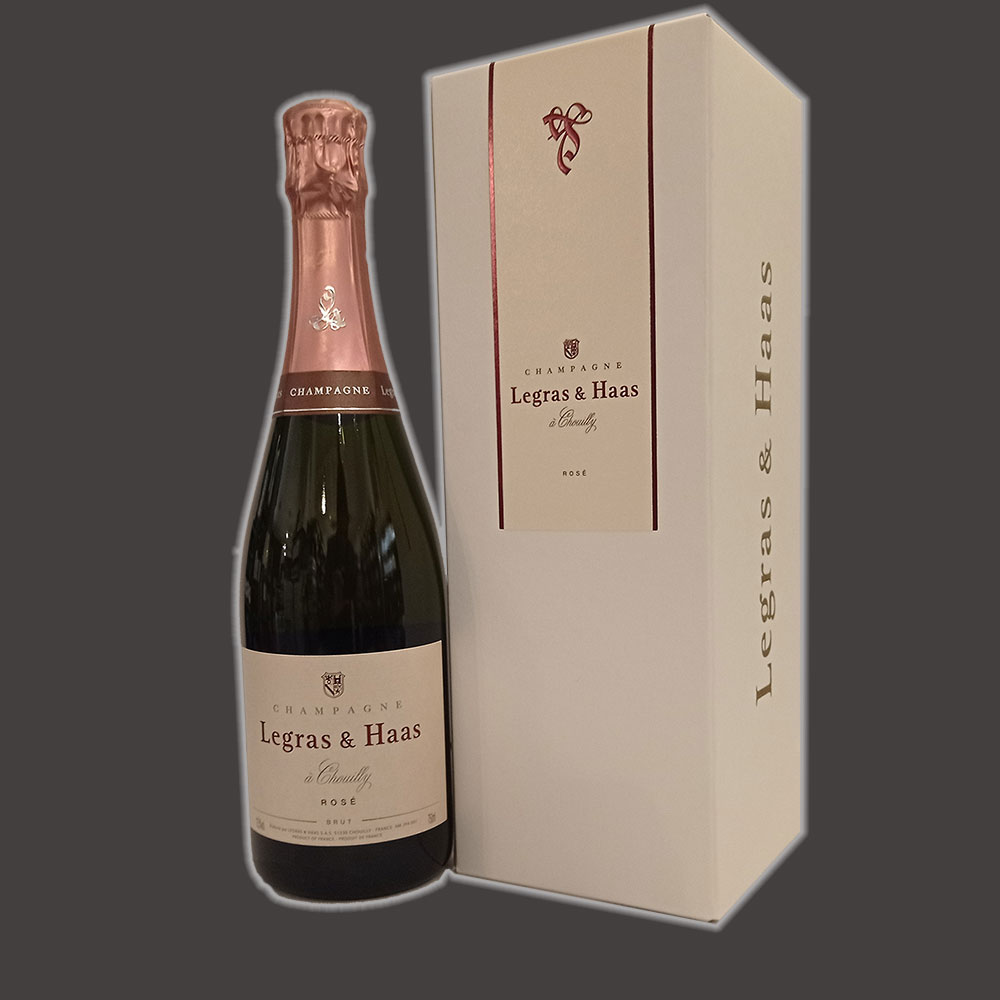 Champagne Brut Rosè – Lagras & Haas (Astucciato)