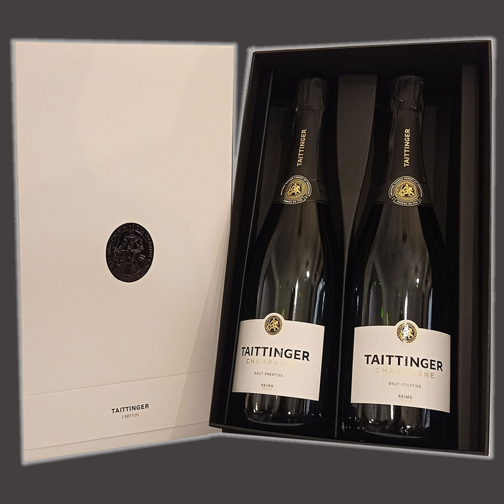 Champagne Brut Prestige – Taittinger (Confezione 2 BTG)